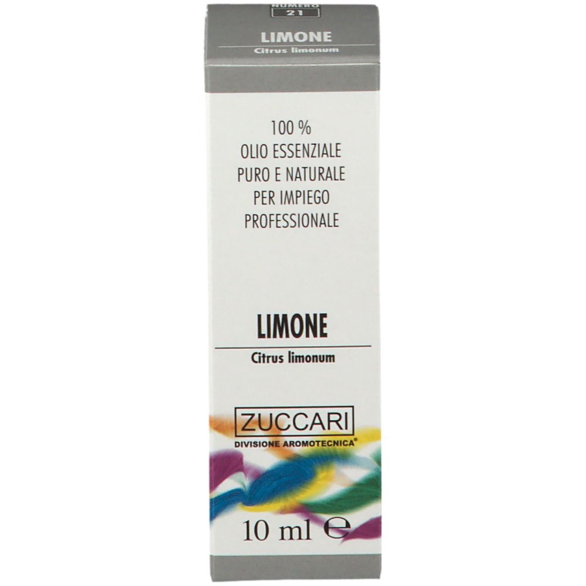 Scatola con scritta: Limone, ZUCCARI, 10 ml.