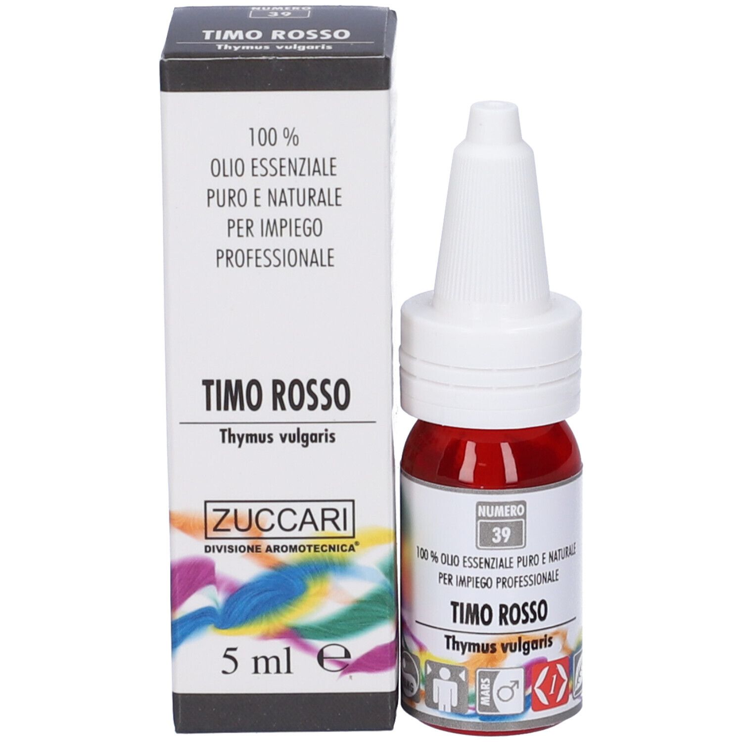 Zuccari Olio Essenziale Timo Rosso