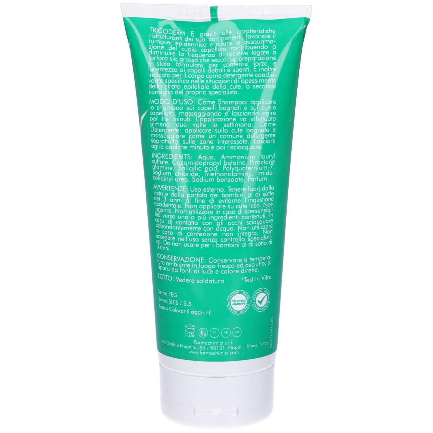 Tricoderm F Shampoo Antiforfora 200 Ml