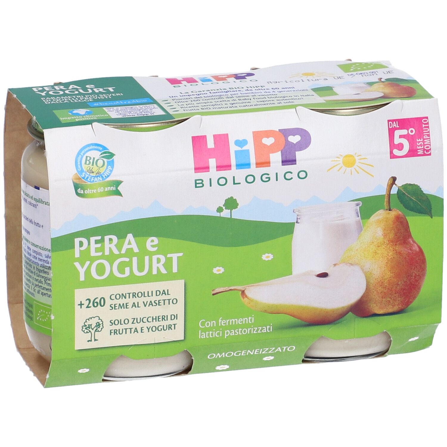 HiPP Bio Pera Yogurt 2x125 g