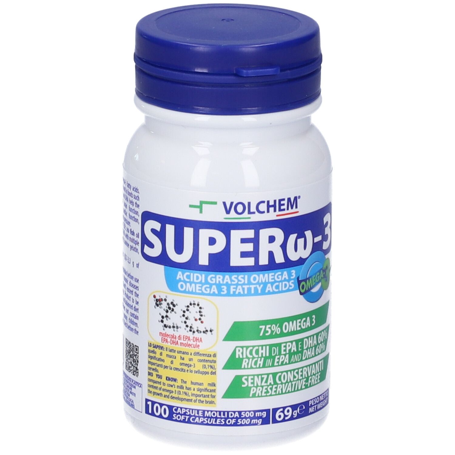 VOLCHEM Super Omega-3 Omega 3 In Capsule