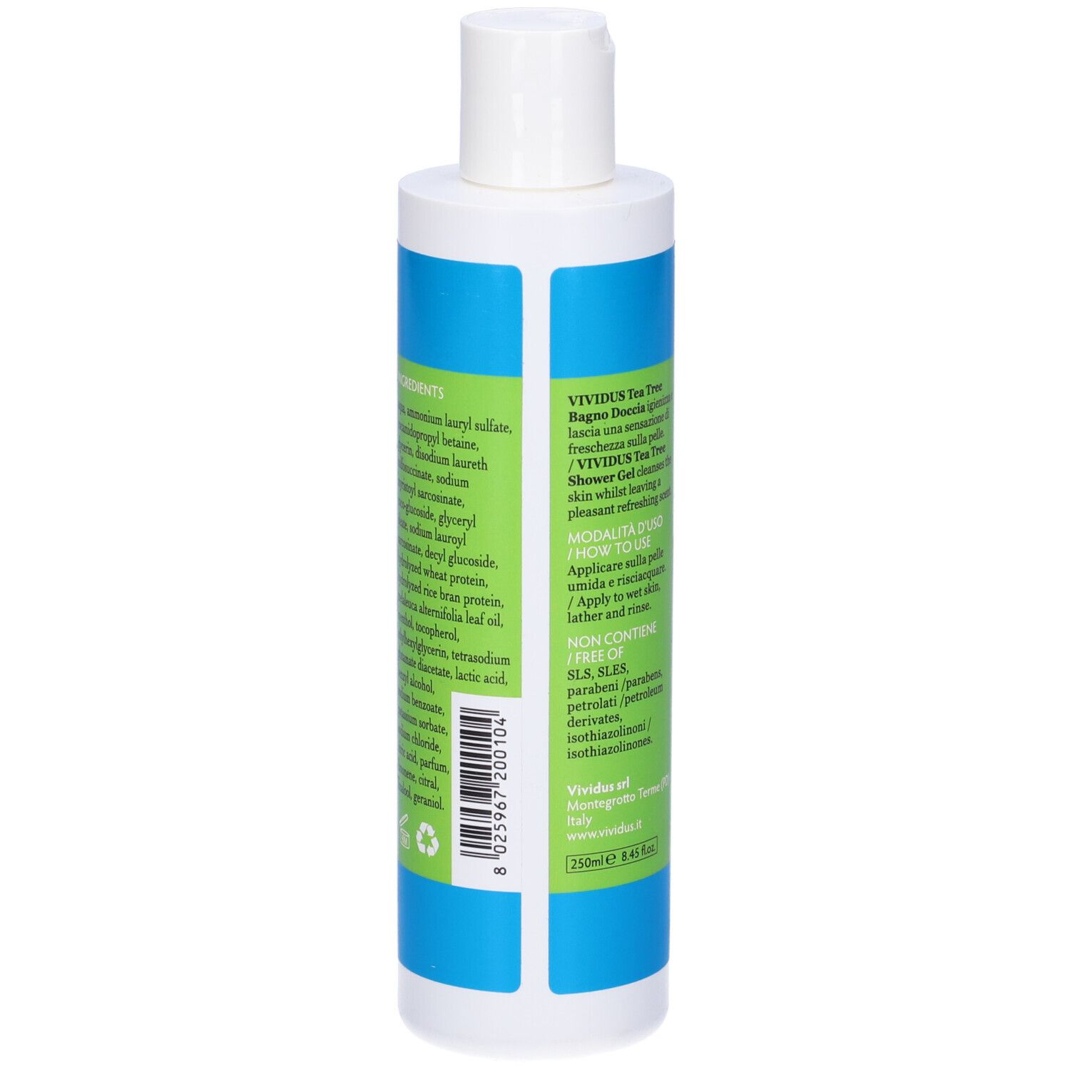 Tea Tree Bagno Doccia 250 Ml