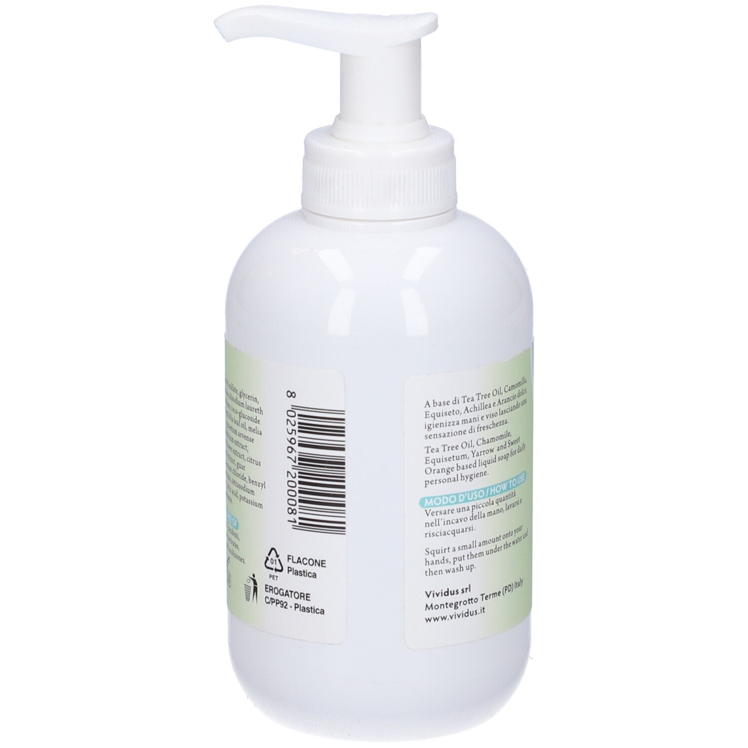 Tea Tree Sapone Liquido 250 Ml