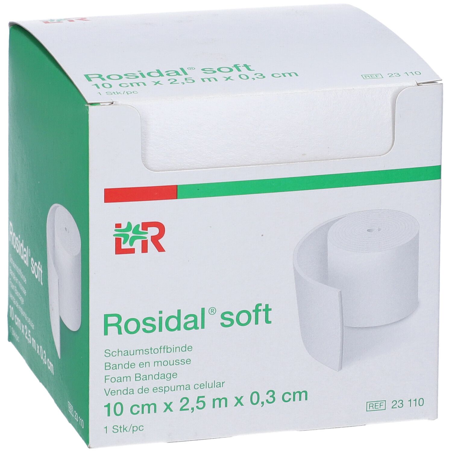 LR Rosidal Soft 10 cm x 2,5 m x 0,3 cm 1 pz - Redcare