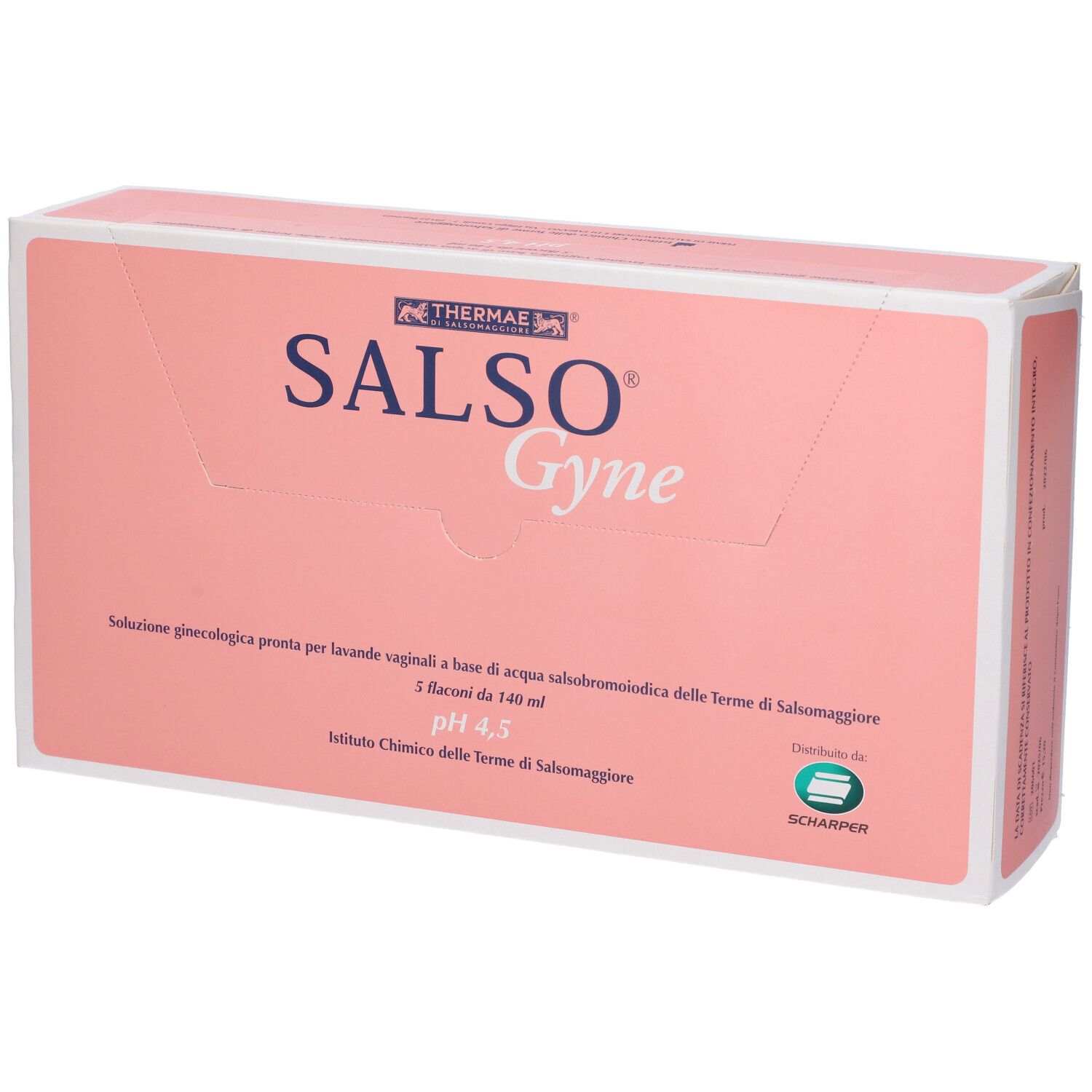 Lavanda Vaginale Monouso Salsogyne Vsg 5 Flaconi 140Ml