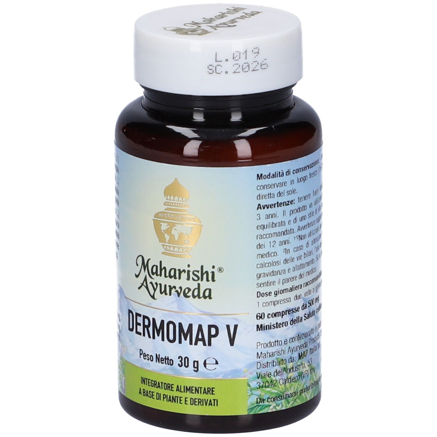Dermomap V 60 Compresse