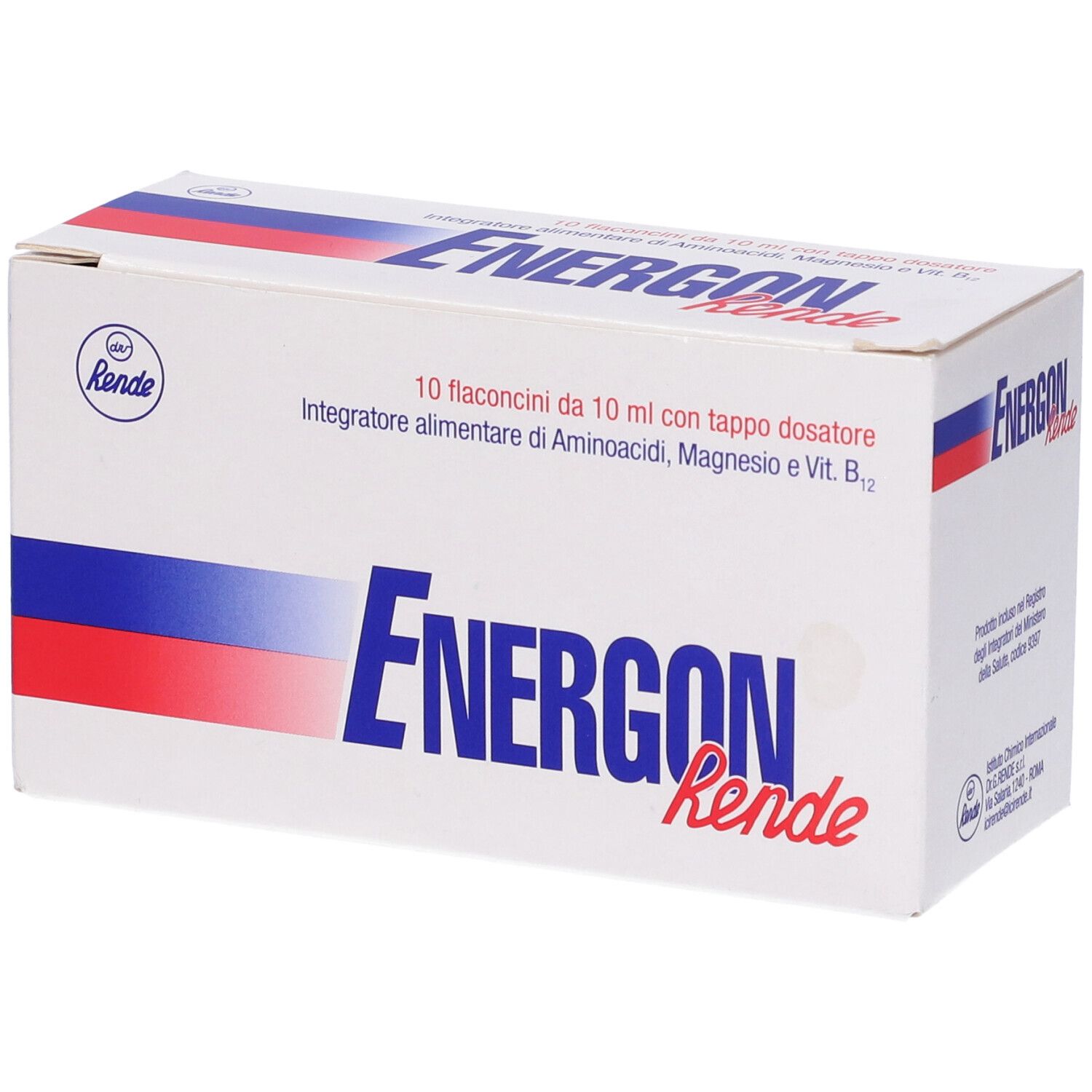 Energon Rende 10 Flaconcini Da 10 Ml L'Uno Con Tappo Dosatore