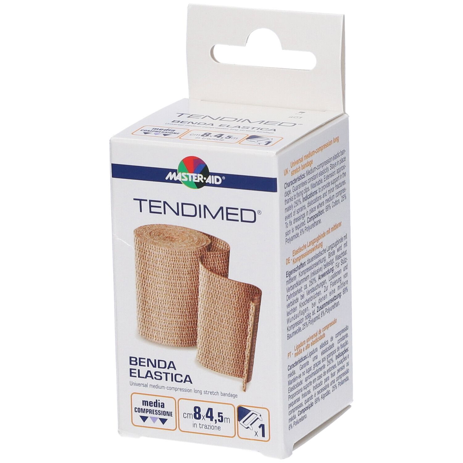 Benda Elastica Master-Aid Tendimed 8X4,5