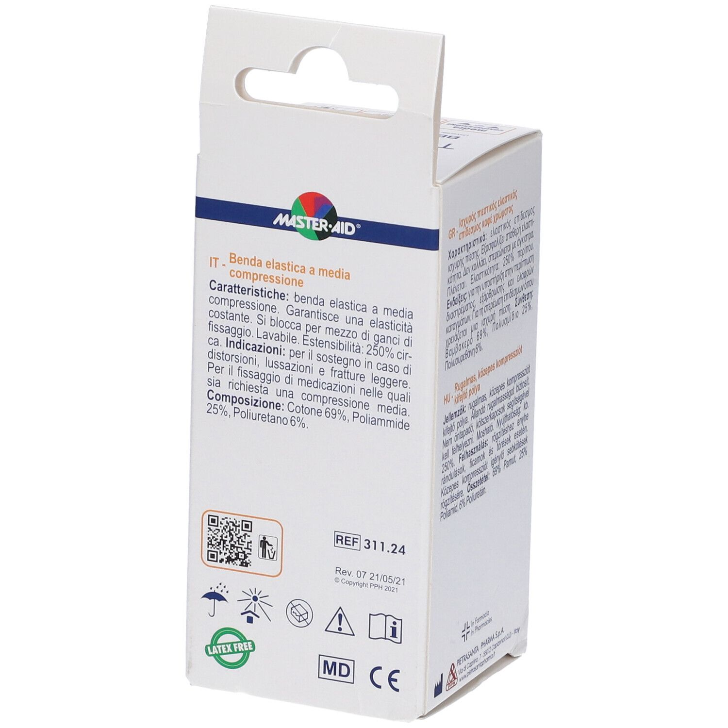Master•aid Tendimed Benda Elastica cm 10 x 4,5 m