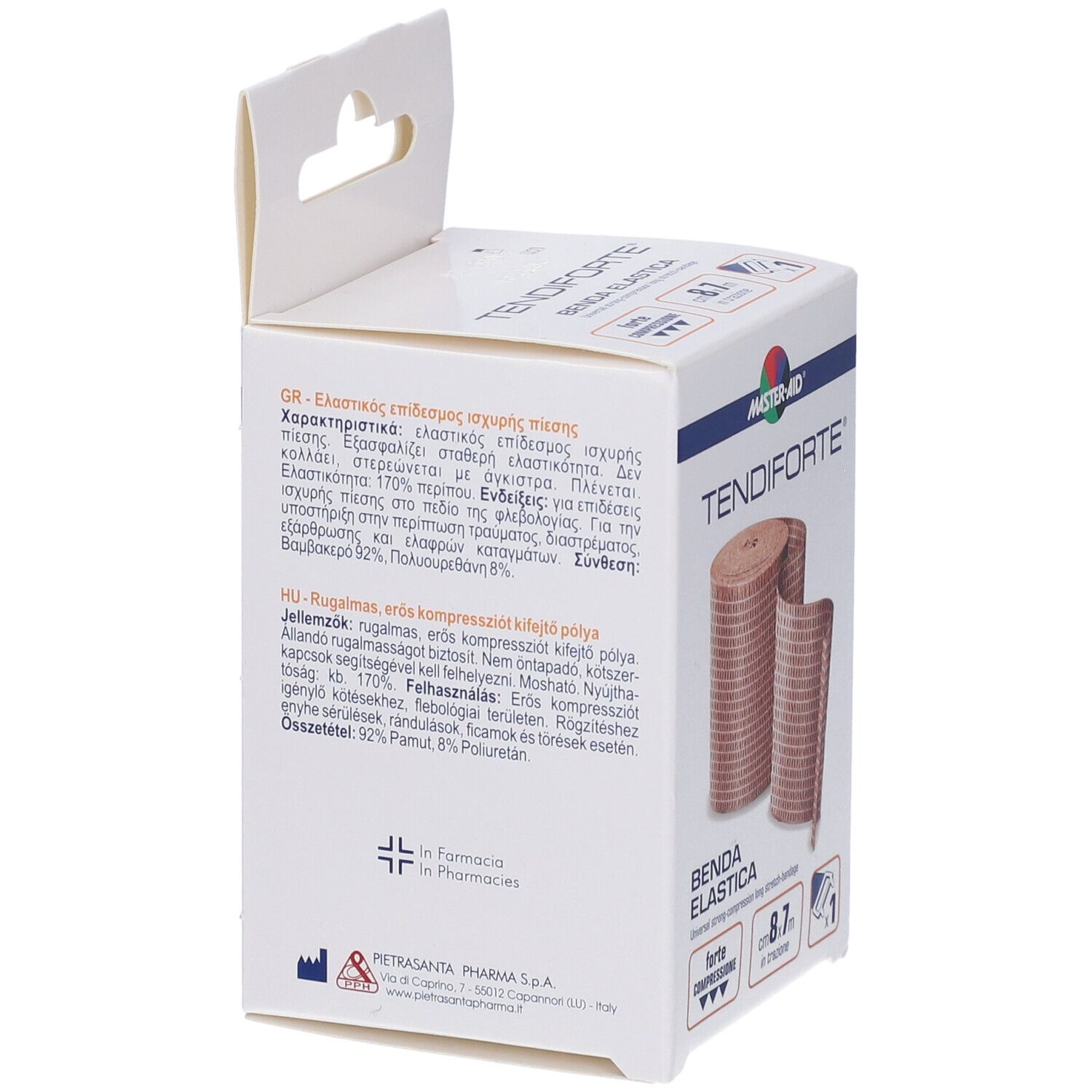 Benda Elastica Master-Aid Tendiforte 8X7