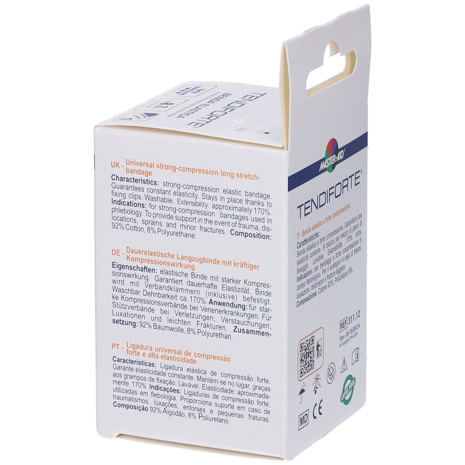 Benda Elastica Master-Aid Tendiforte 8X7