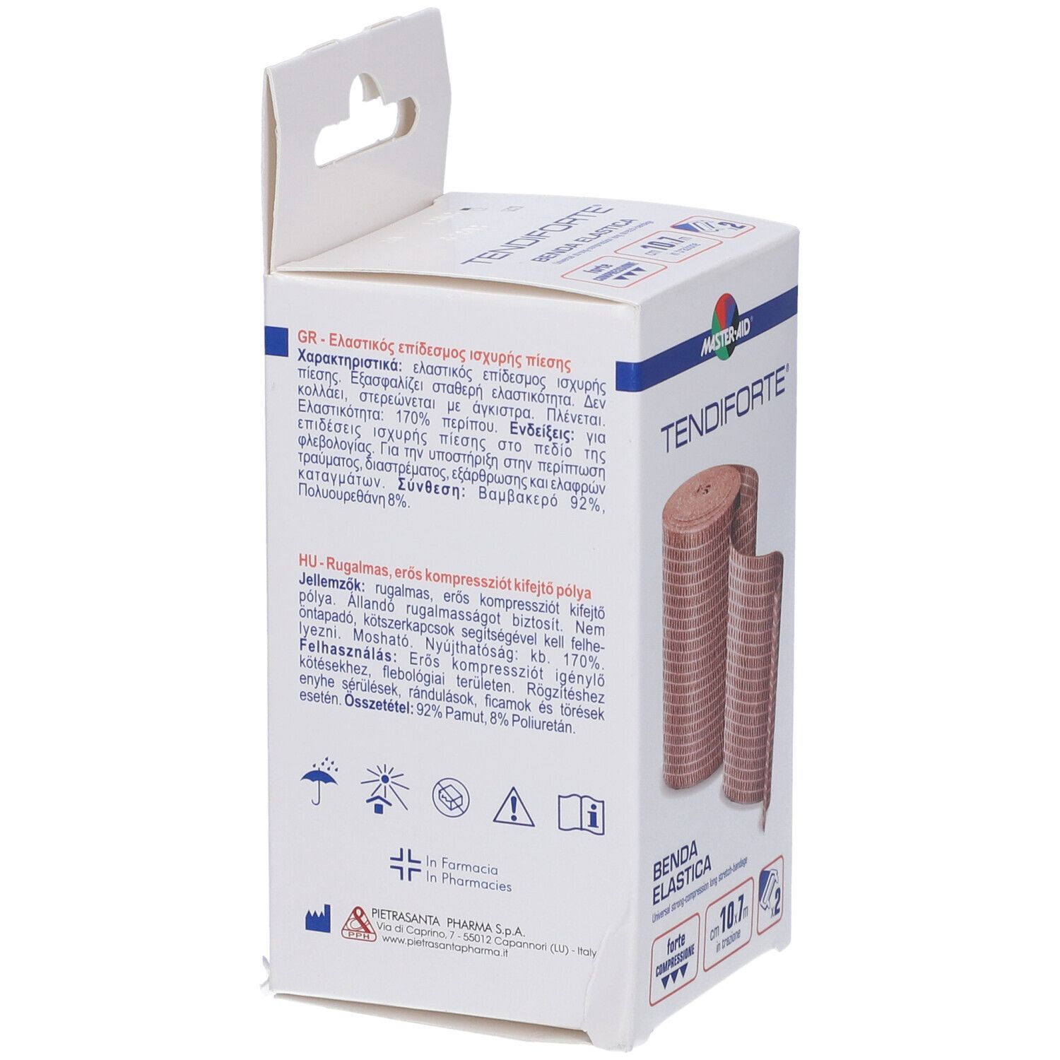 Benda Elastica Master-Aid Tendiforte 10X7