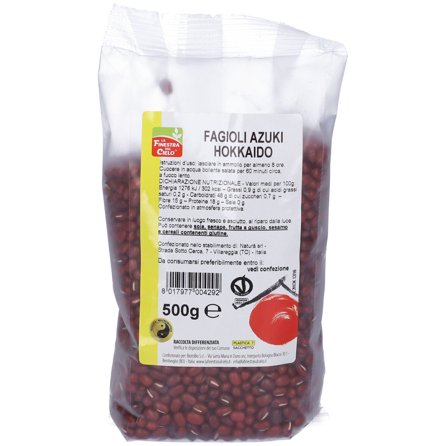 Azuki Hokkaido 500 G