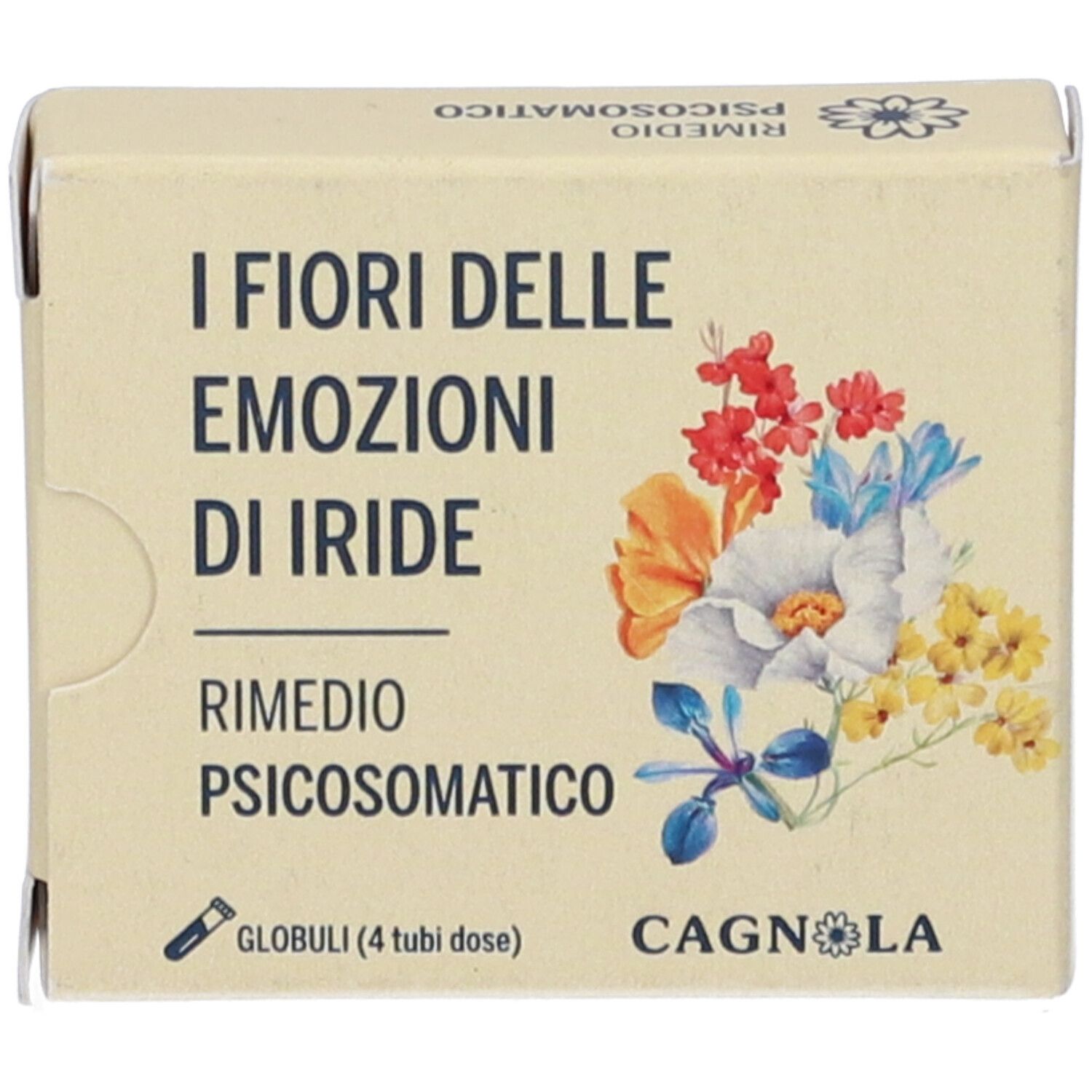 Confezione "I Fiori Delle Emozioni Di Iride", Rimedio Psicosomatico, Globuli (4 tubi dose).