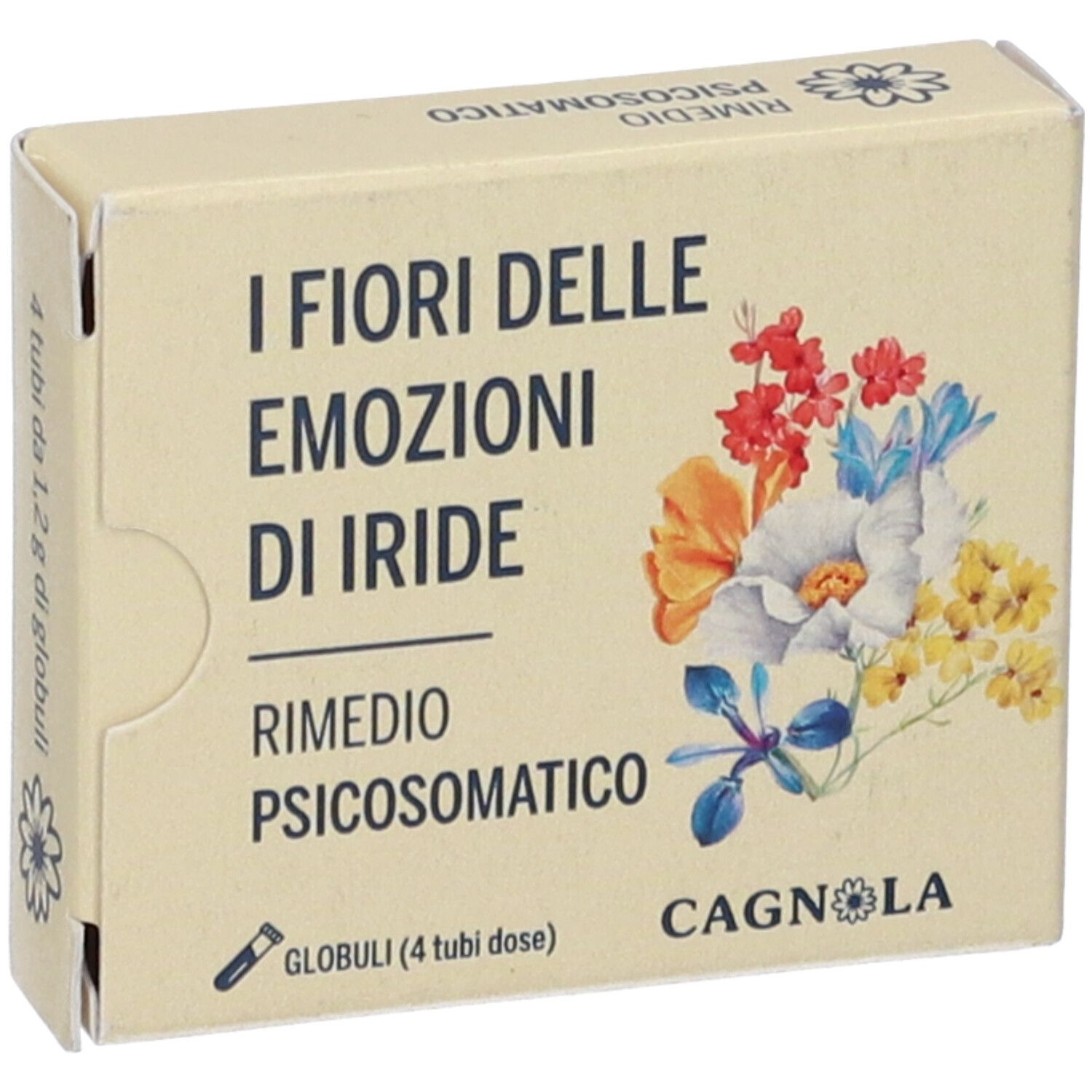 Confezione "I Fiori Delle Emozioni Di Iride", Rimedio Psicosomatico, Globuli (4 tubi dose).