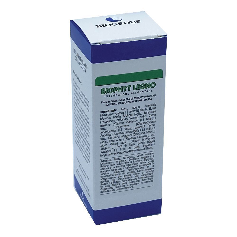 Biophyt Legno 50 Ml Soluzione Idroalcolica