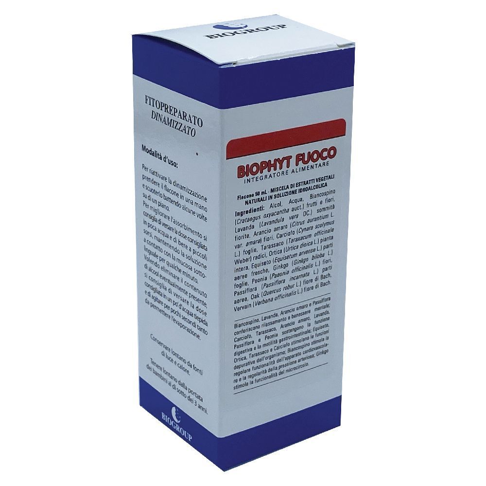 Biophyt Fuoco 50 Ml Soluzione Idroalcolica