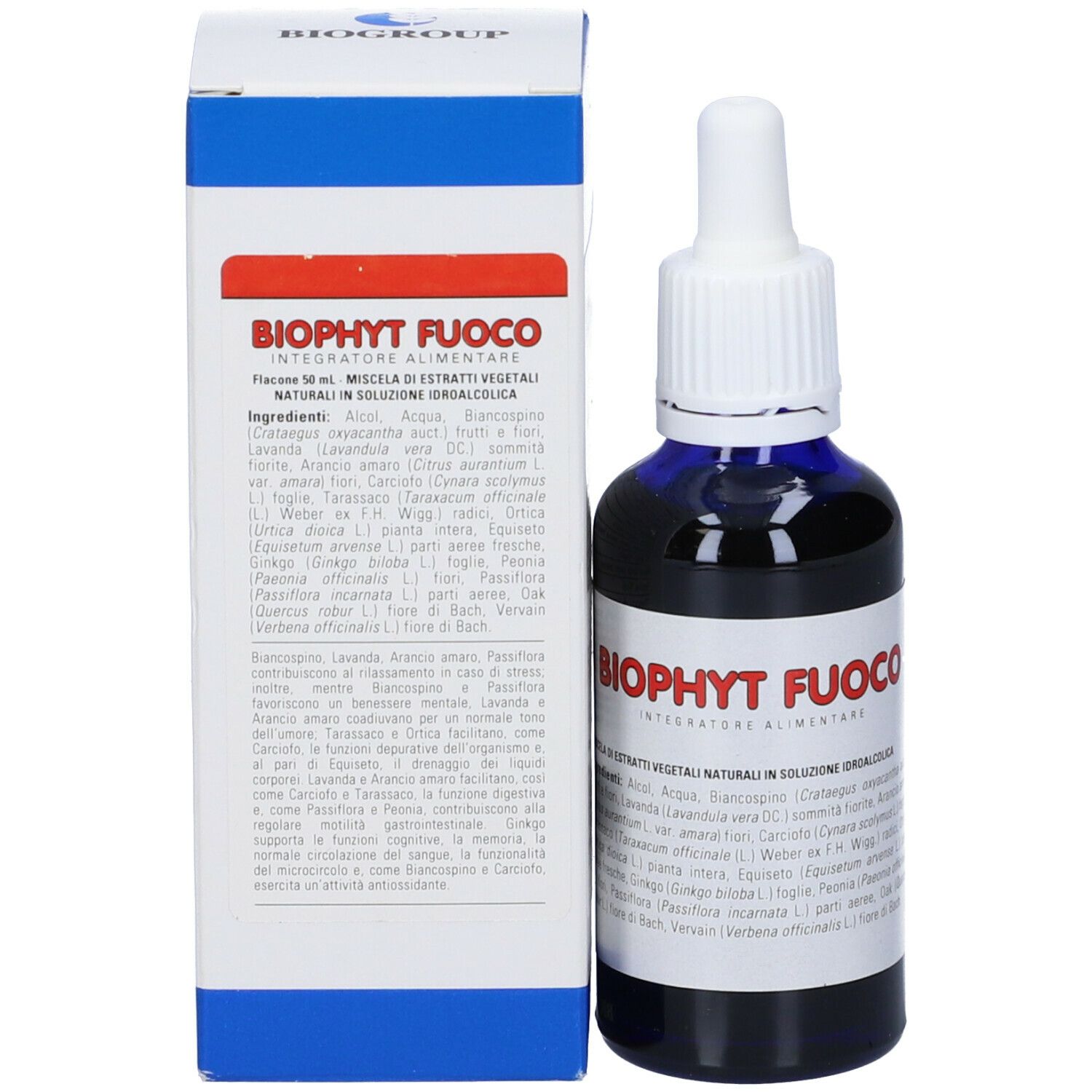 Biophyt Fuoco 50 Ml Soluzione Idroalcolica