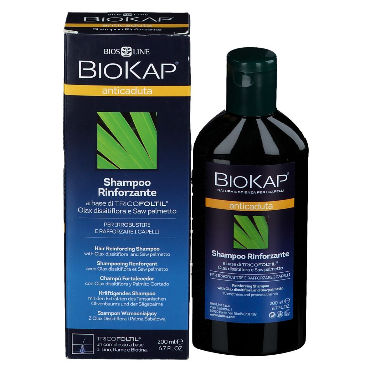 BIOS LINE BioKap® Anticaduta Shampoo Rinforzante