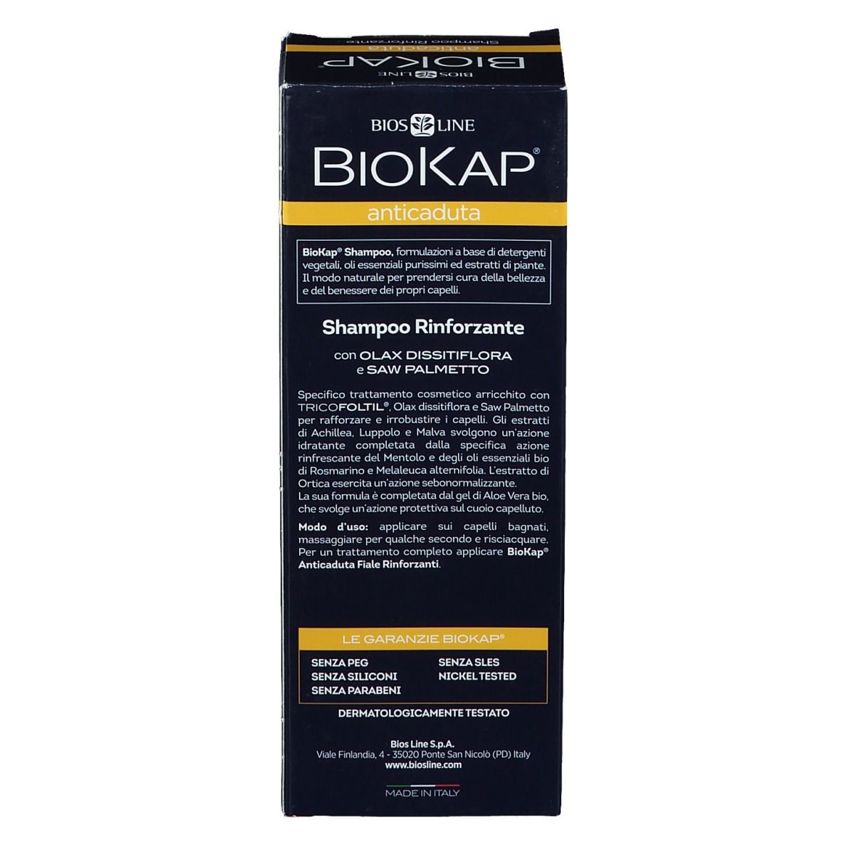BIOS LINE BioKap® Anticaduta Shampoo Rinforzante