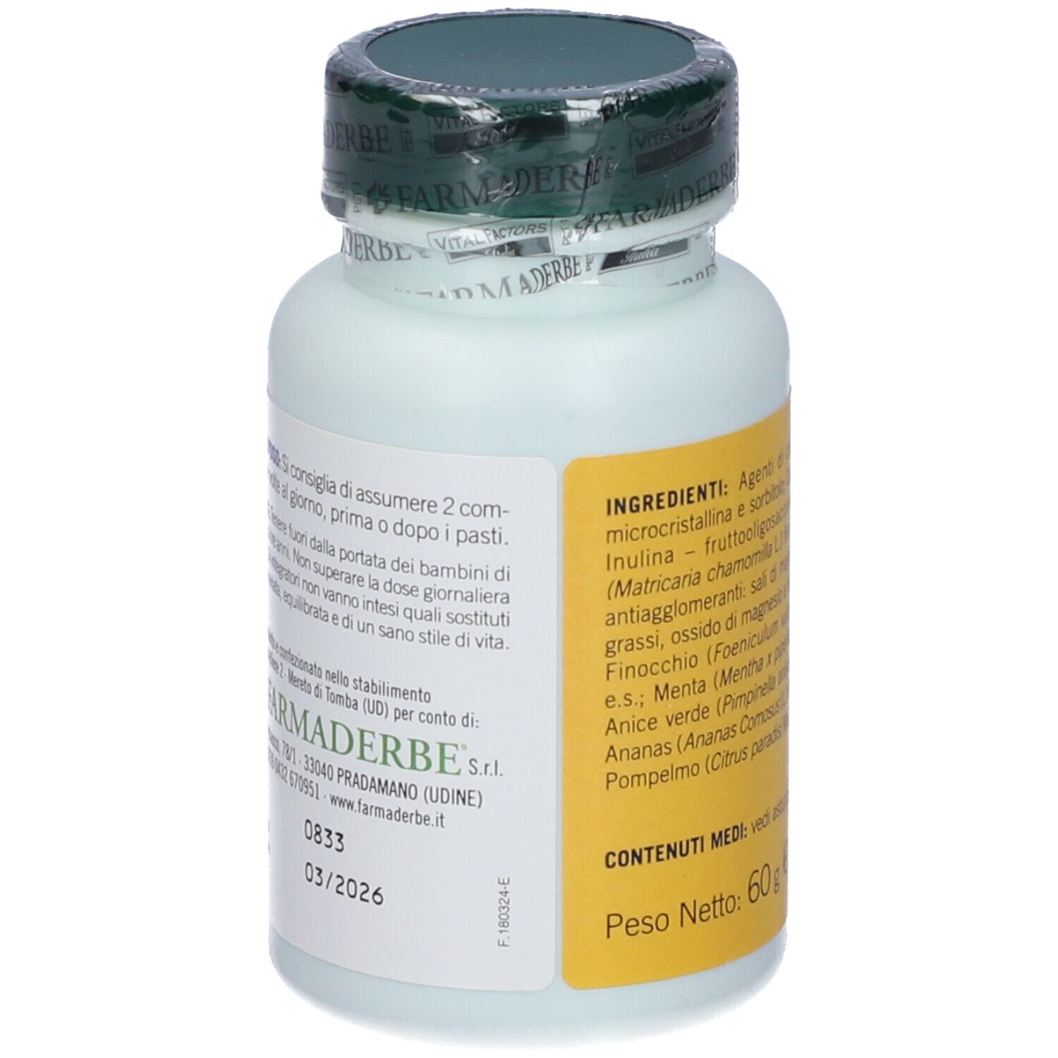 Carbo Plus 60 Compresse