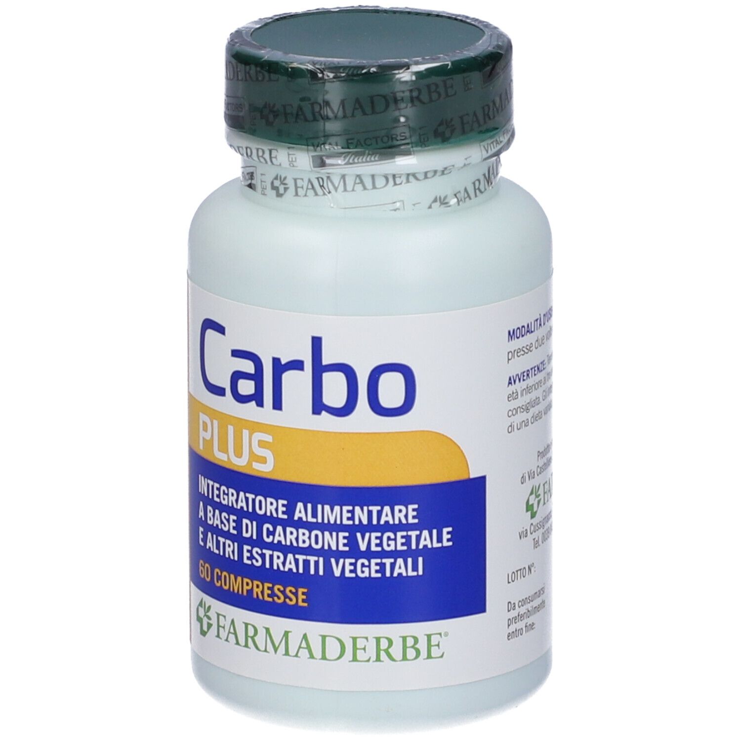 Carbo Plus 60 Compresse