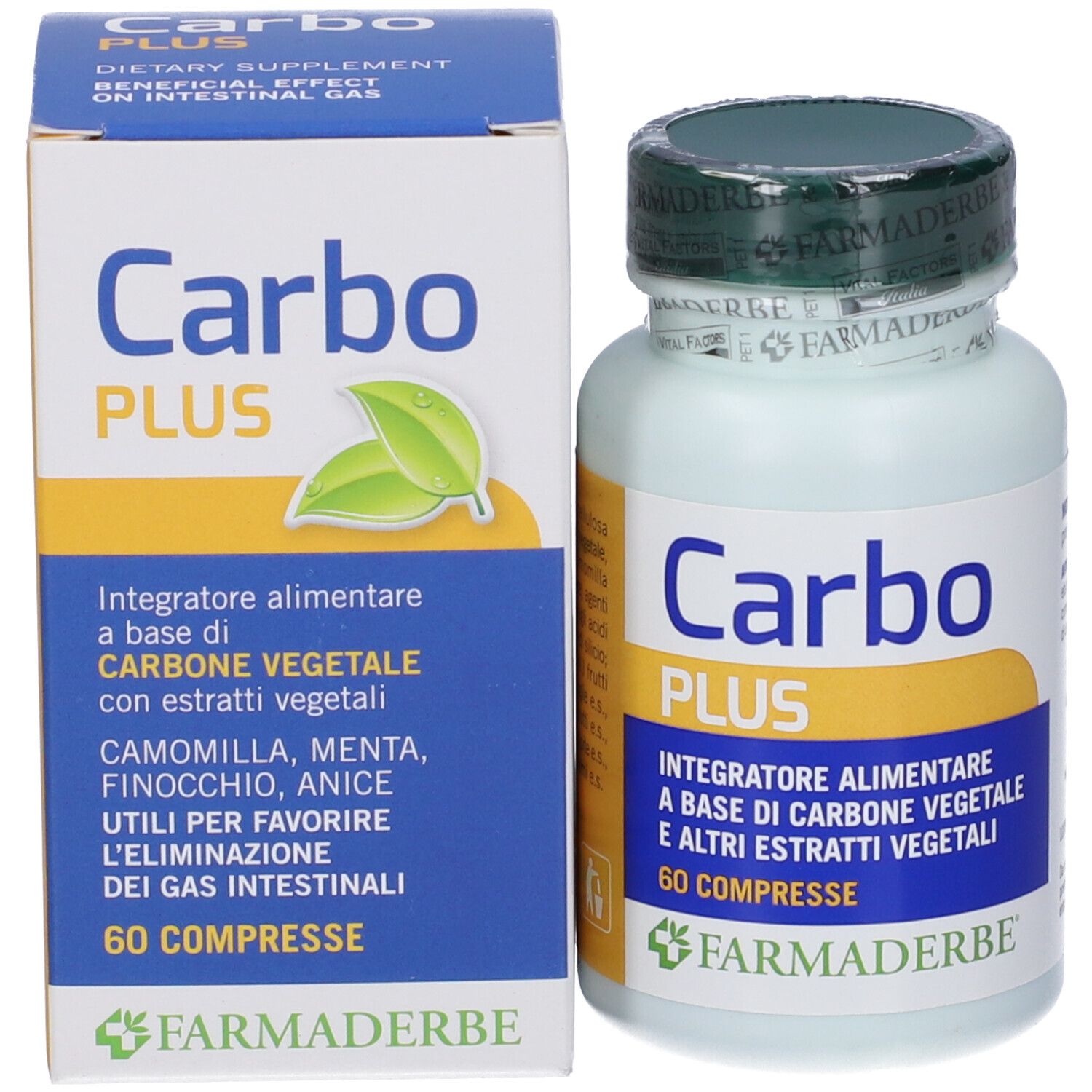 Carbo Plus 60 Compresse