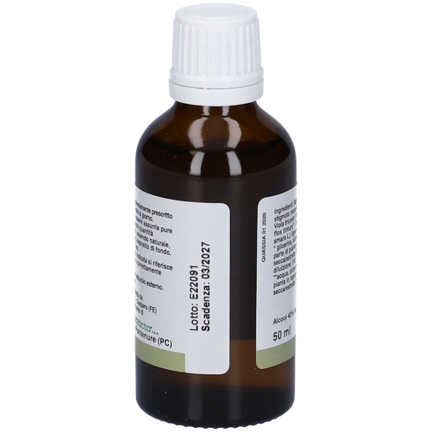 Quassia Delta Soluzione Idroalcolica 50 Ml