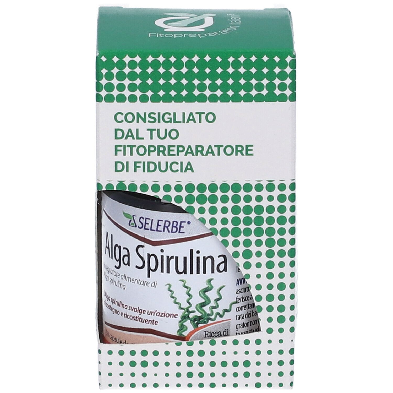 Selerbe Alga Spirulina Estratto Titolato Capsule