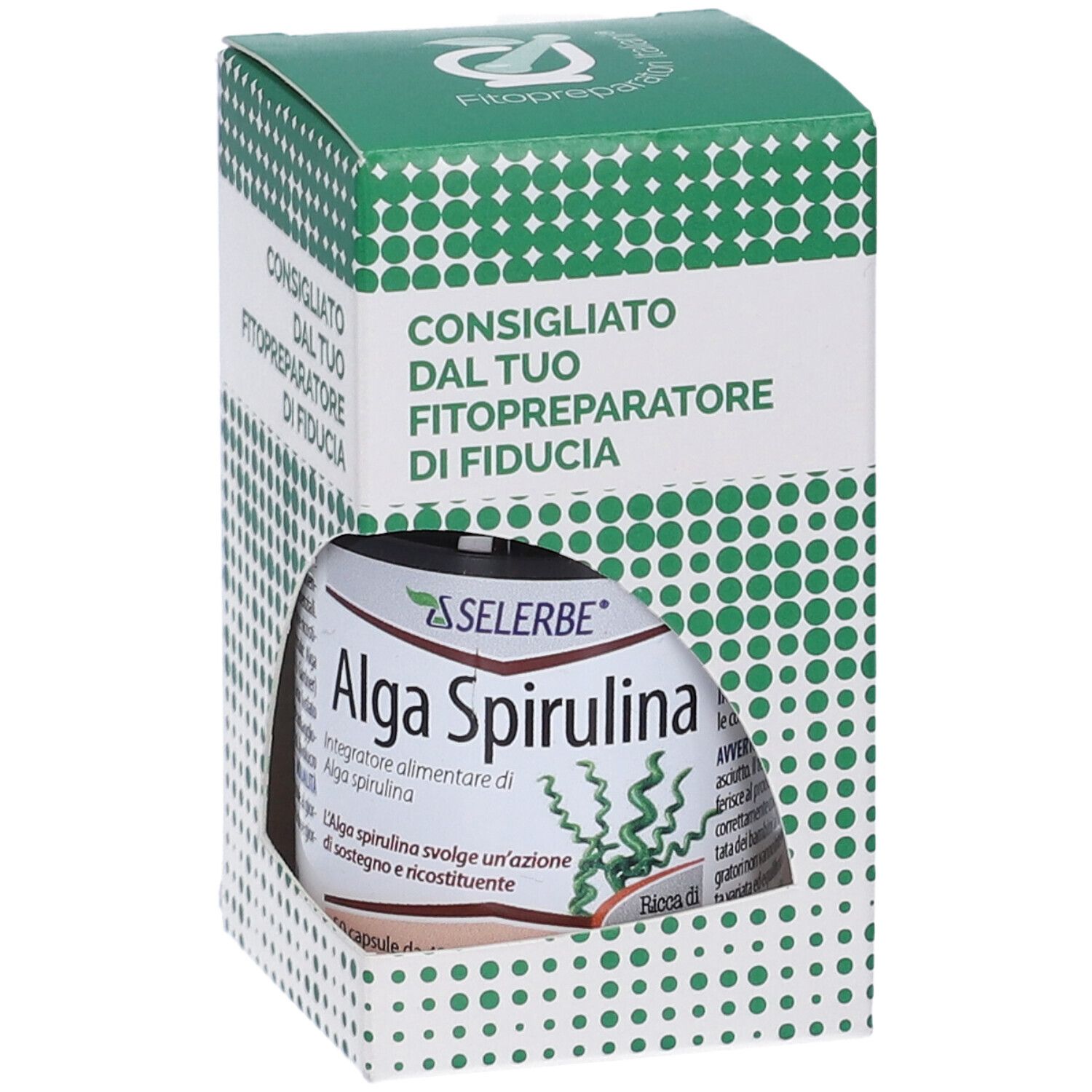 Selerbe Alga Spirulina Estratto Titolato Capsule