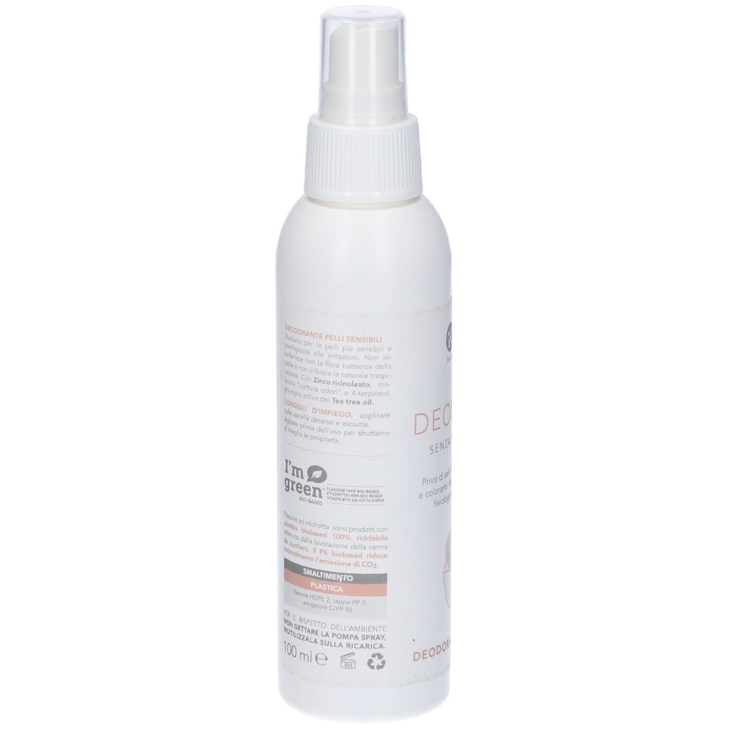 Eos Deo Light Deodorante Spray Pompetta 100 Ml