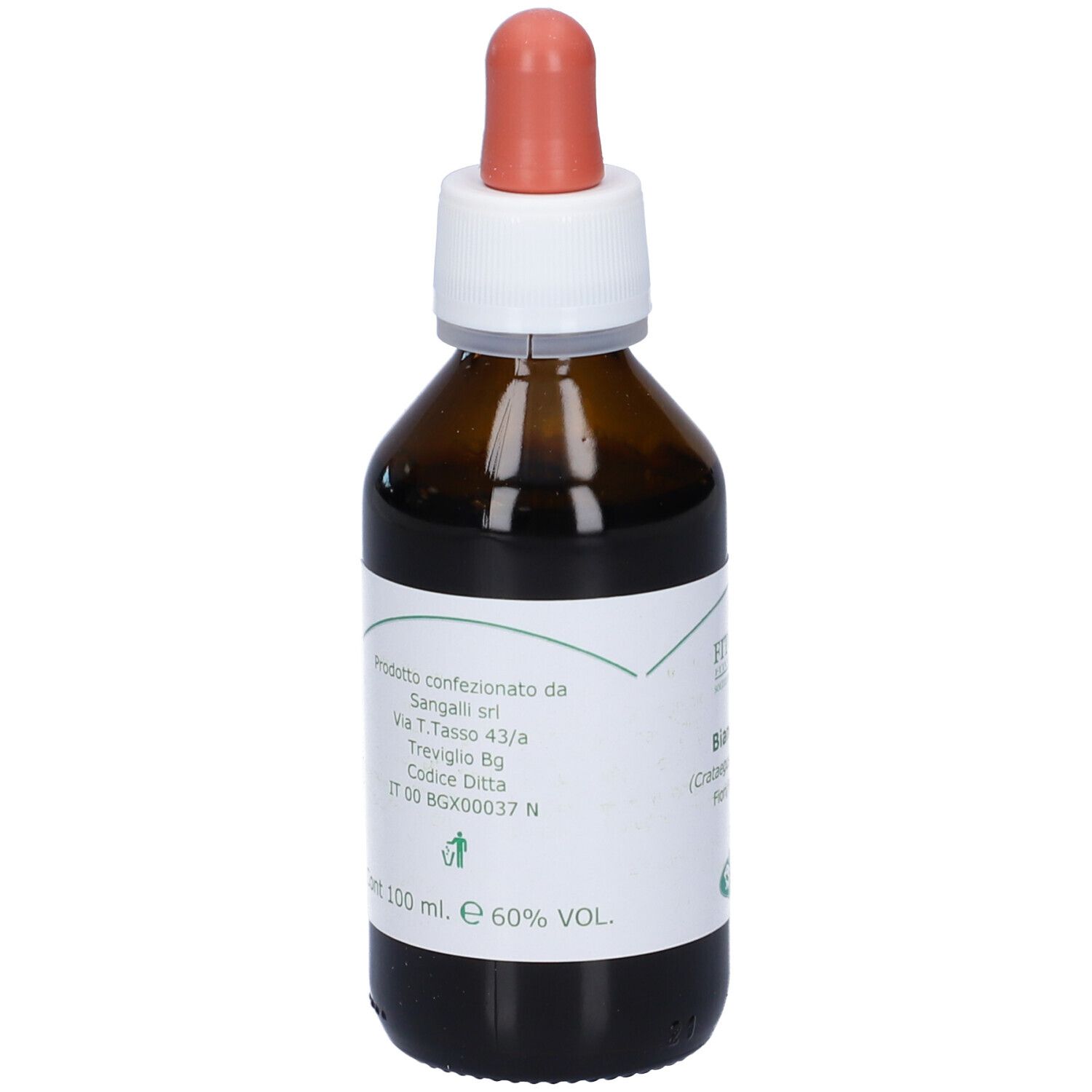 Biancospino Fiori/Foglie Tintura Madre 100 Ml