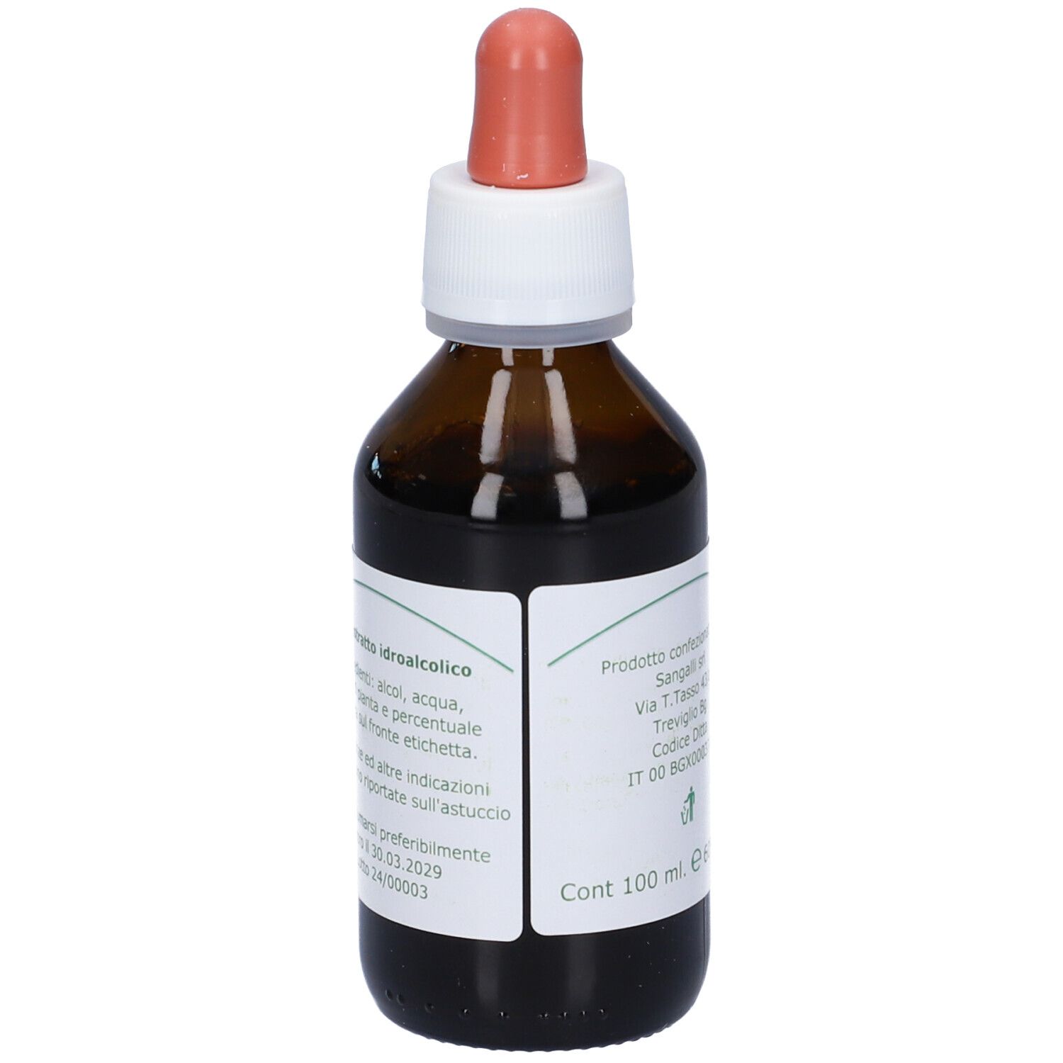 Biancospino Fiori/Foglie Tintura Madre 100 Ml