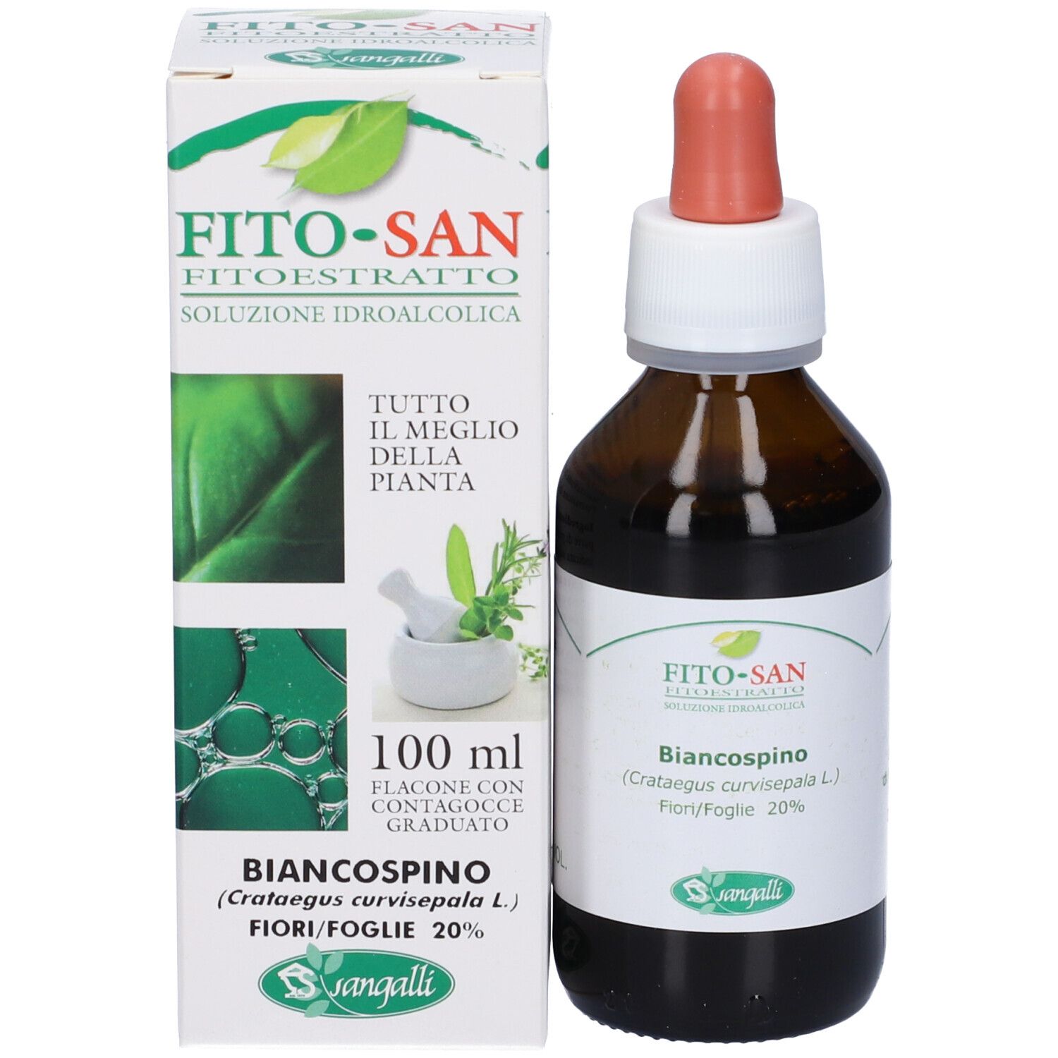 Biancospino Fiori/Foglie Tintura Madre 100 Ml