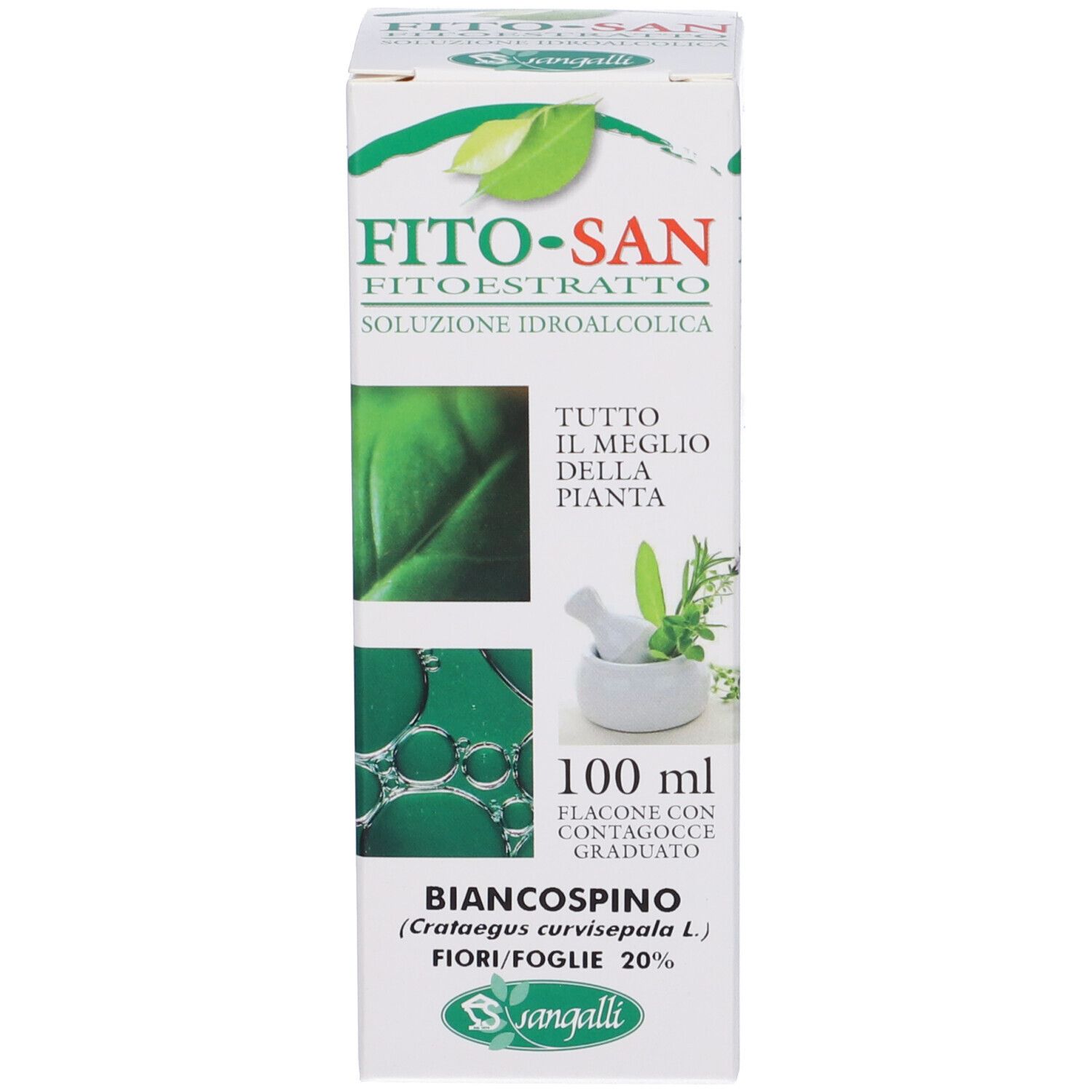 Biancospino Fiori/Foglie Tintura Madre 100 Ml