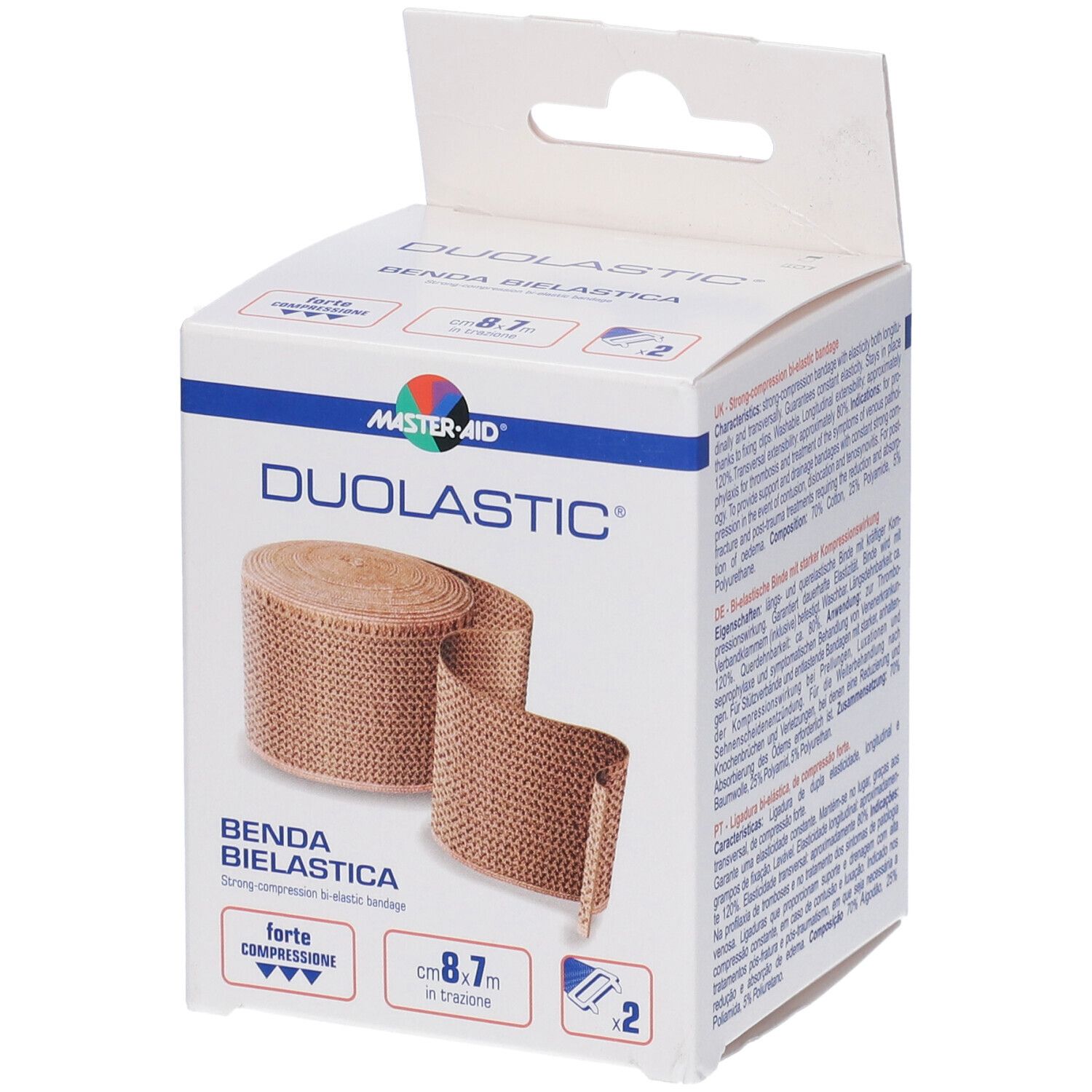 Benda Elastica Master-Aid Duolastic 8X7