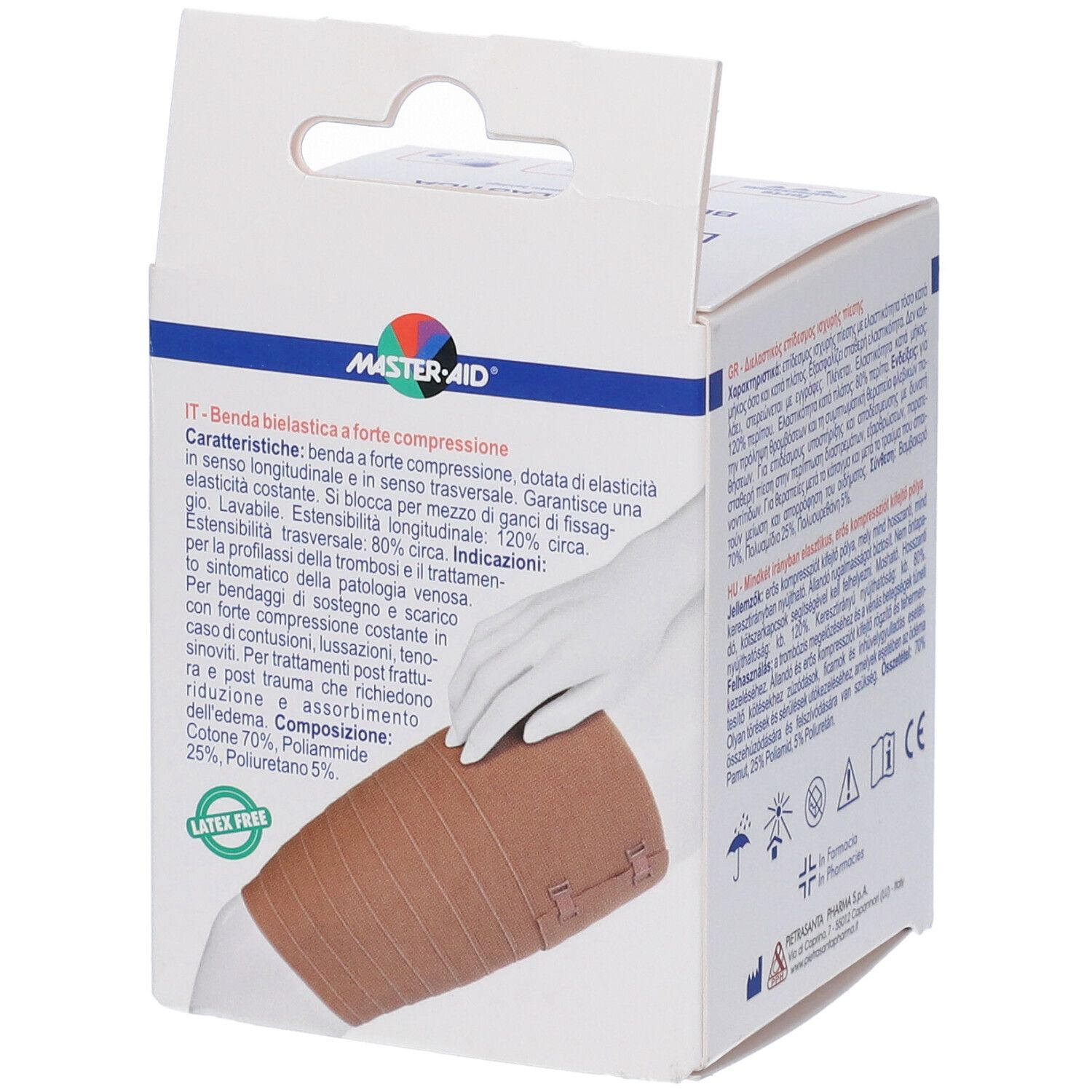 Benda Elastica Master-Aid Duolastic 8X7