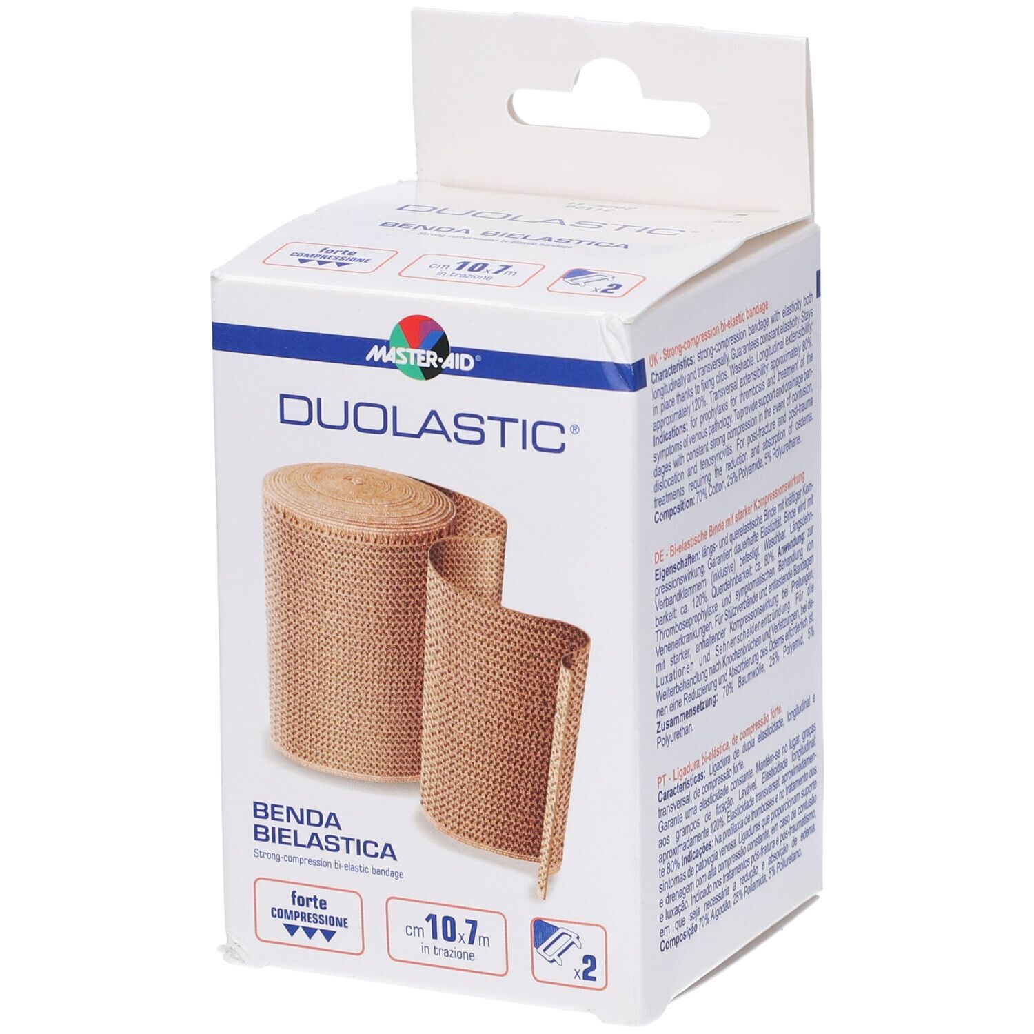 Master Aid Duolastic Benda Bielastica 10cm x 7m