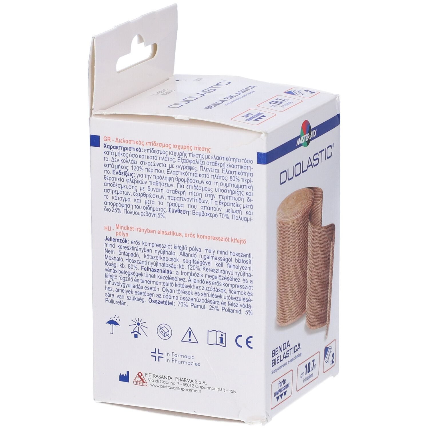 Master Aid Duolastic Benda Bielastica 10cm x 7m