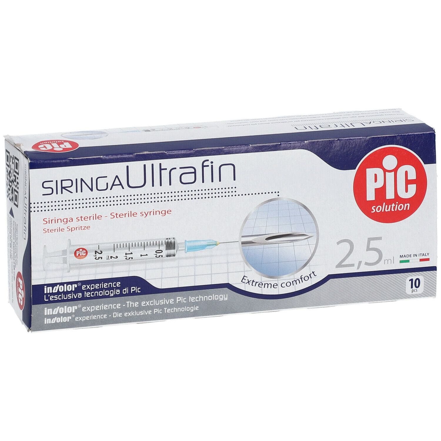 Pic Solution Siringa Ultrafin Sterile 2,5 ml