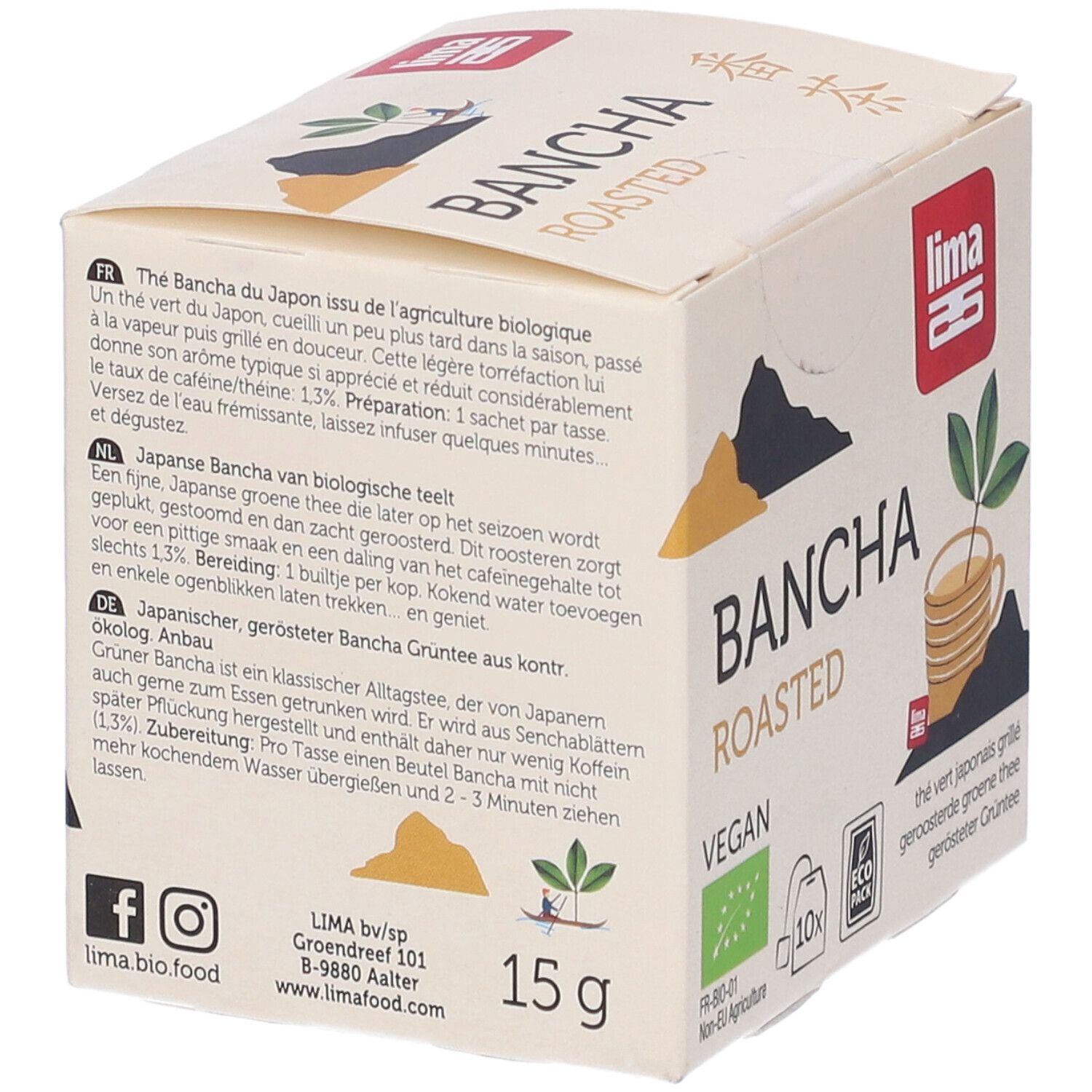 Lima Te' Bancha In Filtri 15 G