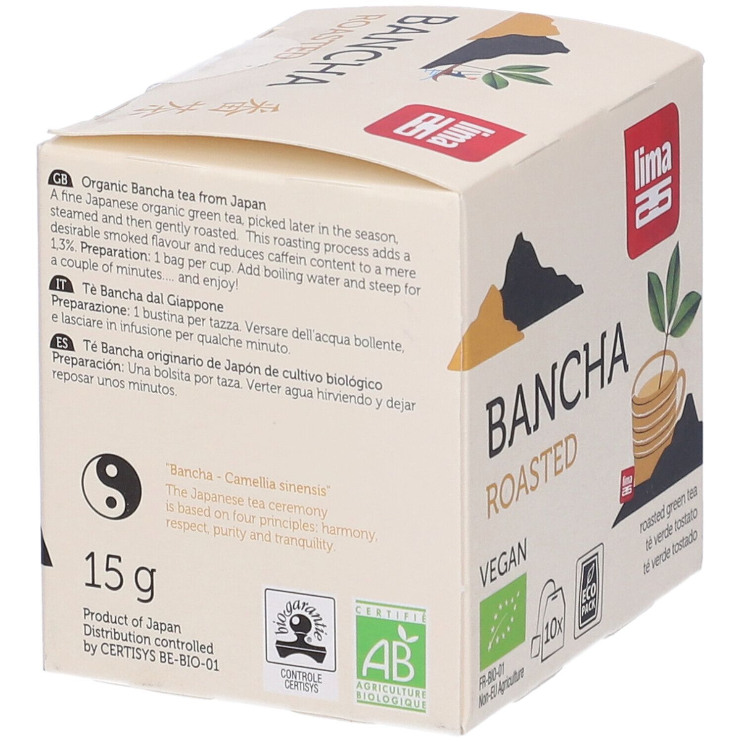 Lima Te' Bancha In Filtri 15 G