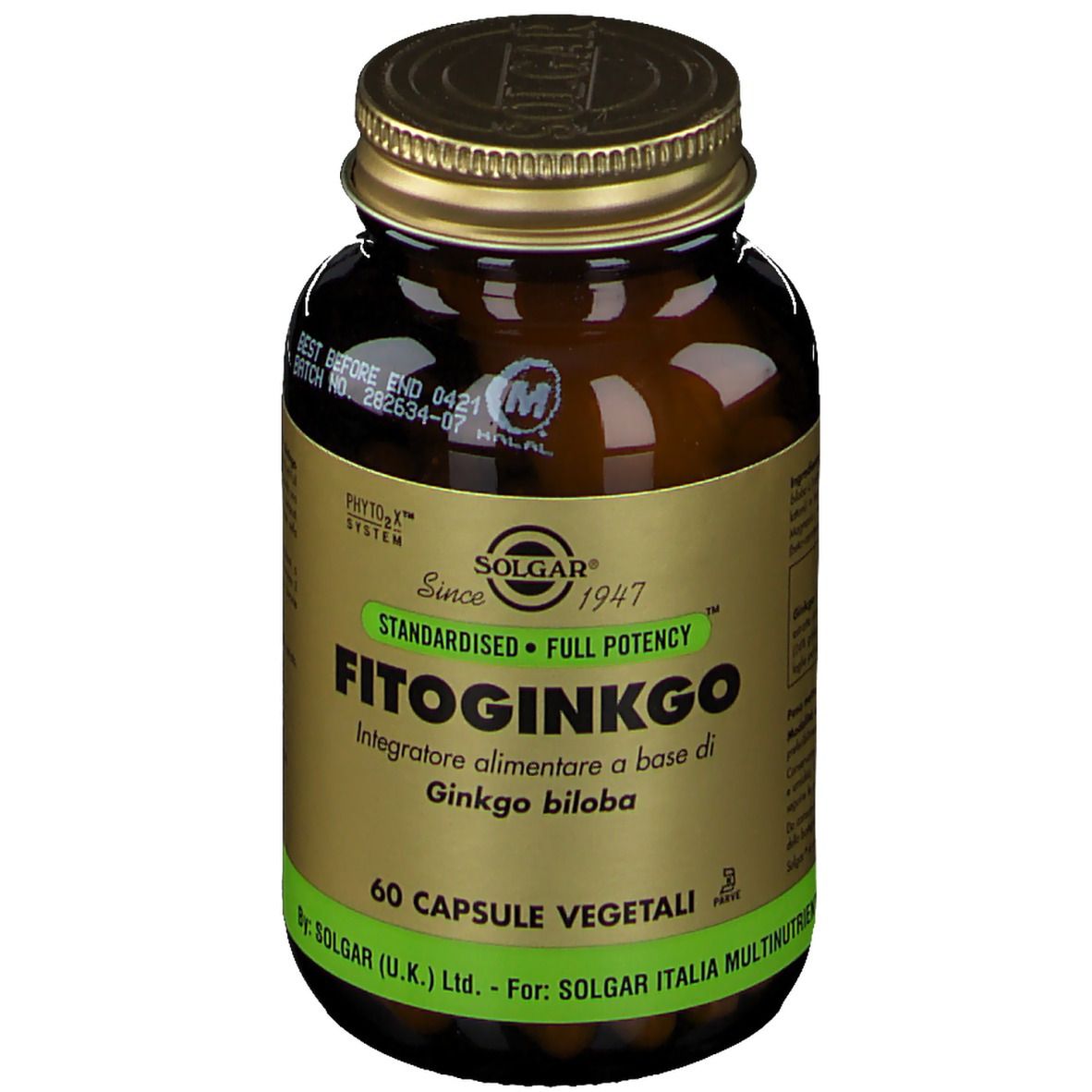 SOLGAR® Fitoginkgo