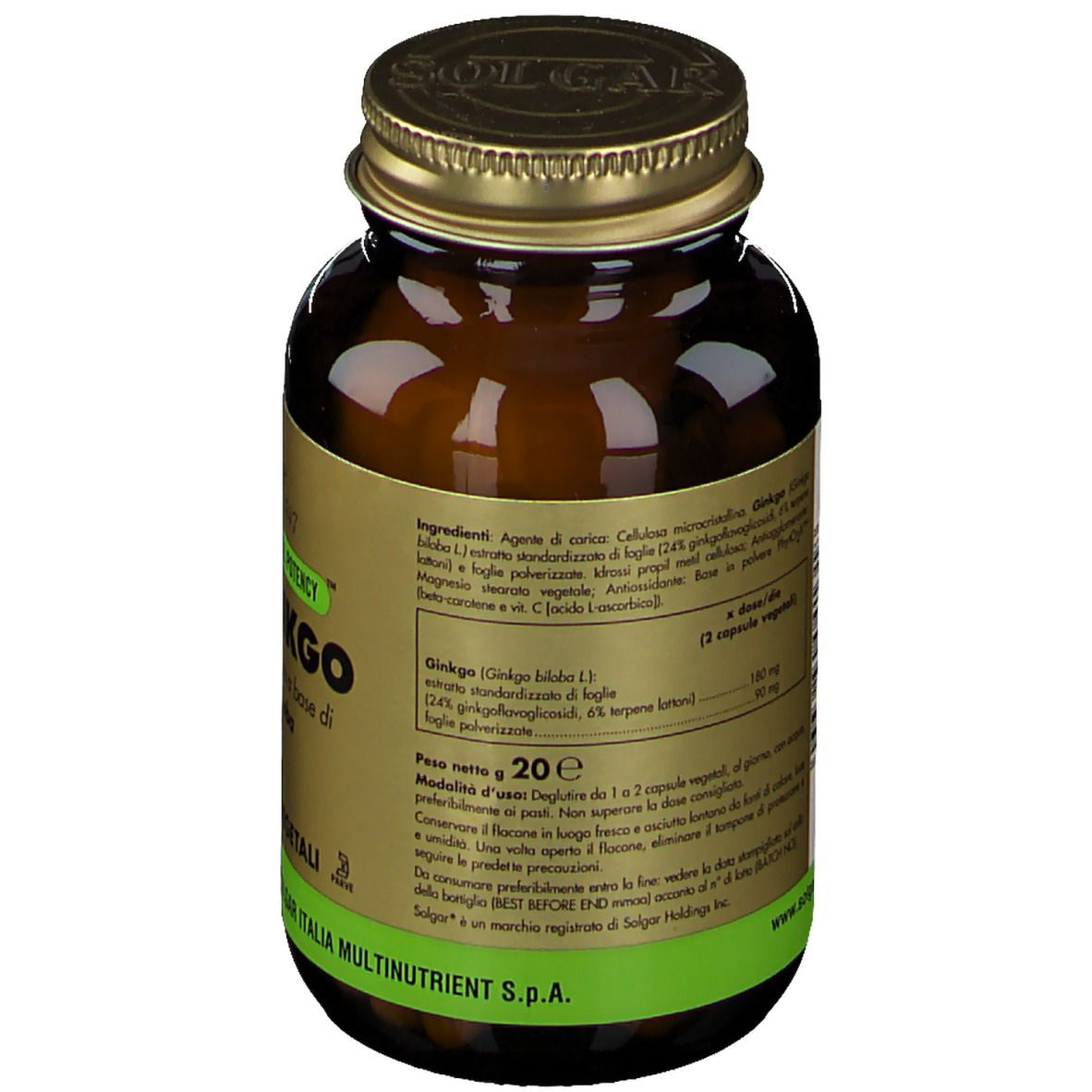 SOLGAR® Fitoginkgo