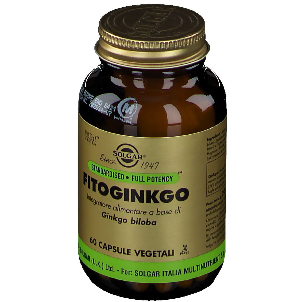 SOLGAR® Fitoginkgo