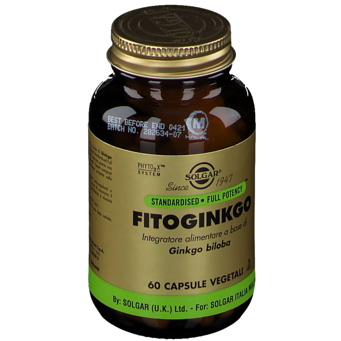 SOLGAR® Fitoginkgo