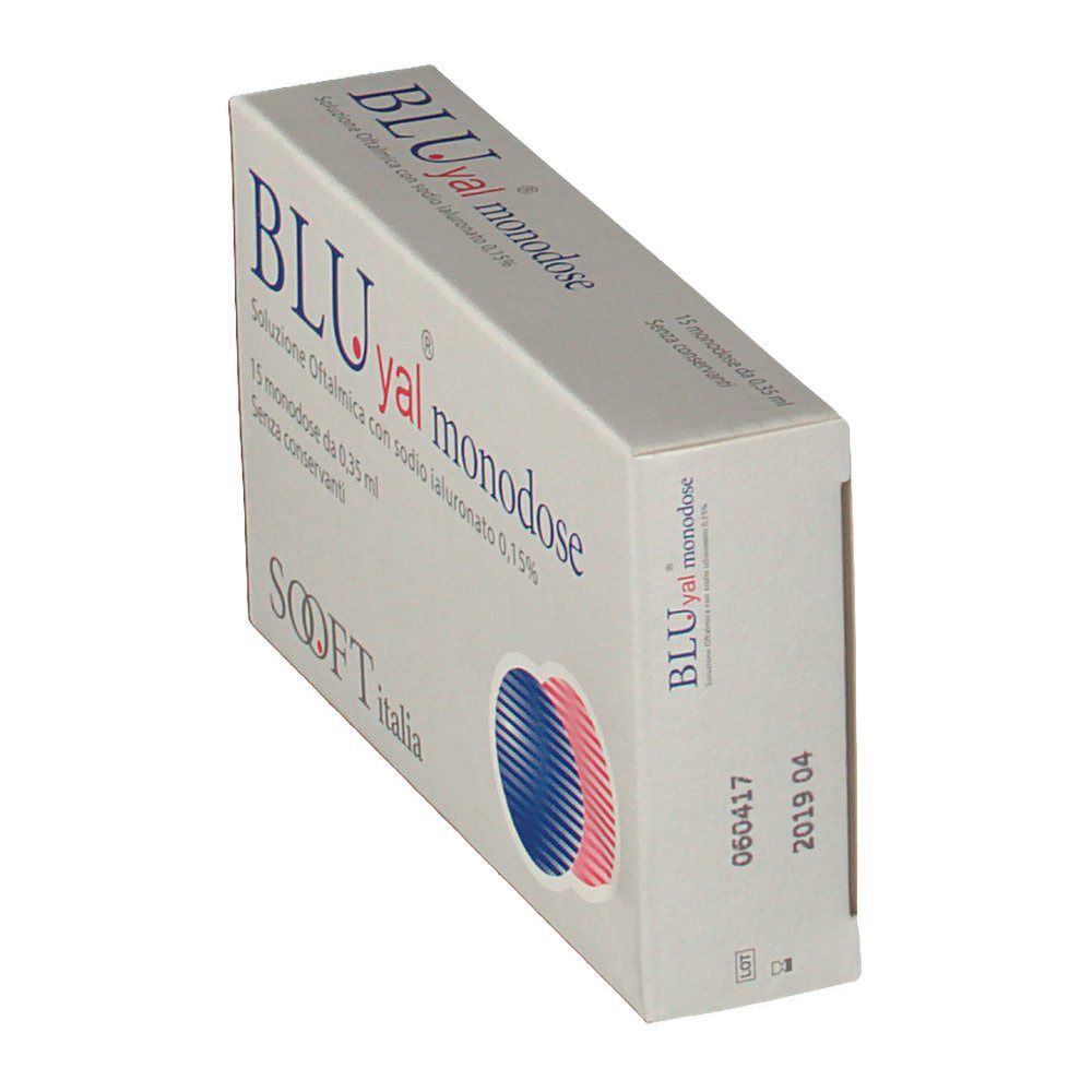Bluyal®  Monodose Soluzione Oftalmica