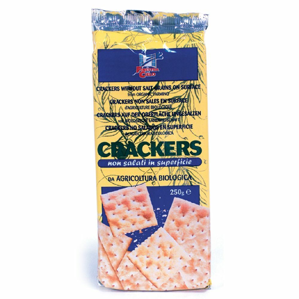 Crackers Non Salati 250G Bio 250 g