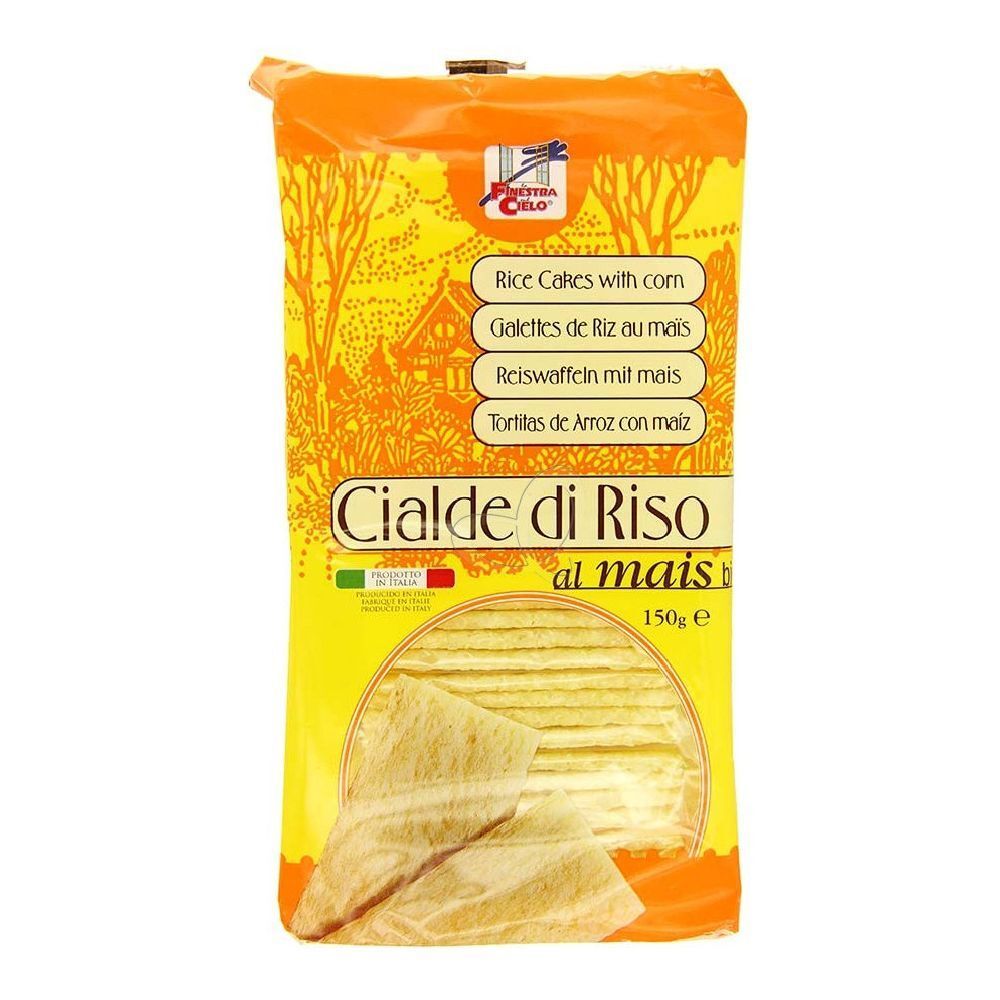Cialde Di Riso E Mais Con Sale Bio 150 G