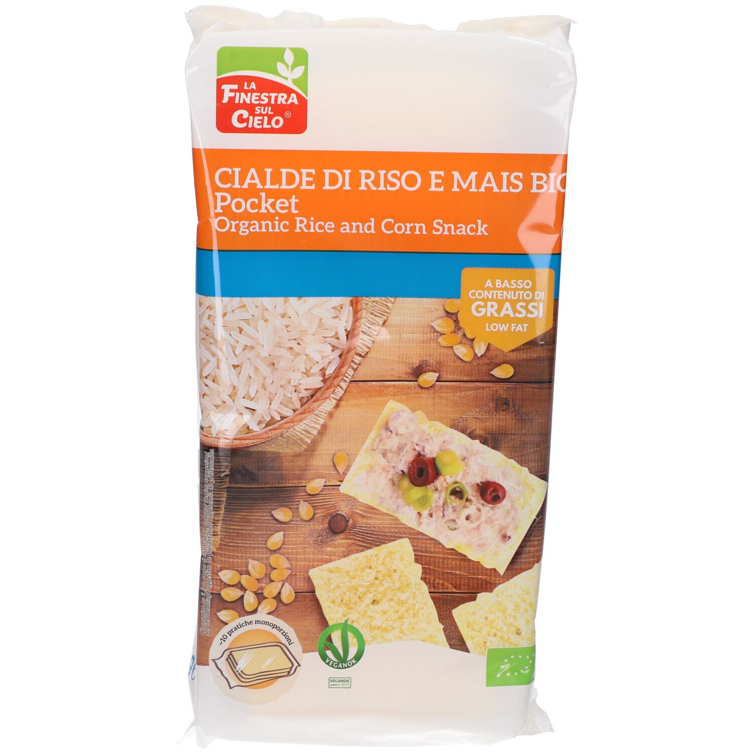 Cialde Di Riso E Mais Con Sale Bio 150 G